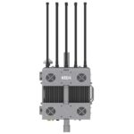 Keda drone jamming system with multiple antennas and ventilation fans