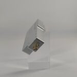Close - up of connector on Keda - mm RF signal jammer module 5.8GHz