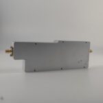 Close - up of connector and switch on Keda - mm drone jamming module