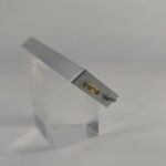Close - up of connector end on Keda - mm RF signal jammer module 5.8GHz