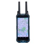 KEDA handheld drone detector, drone monitoring device, map display