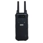KEDA handheld drone detector rear, rugged device, dual antennas