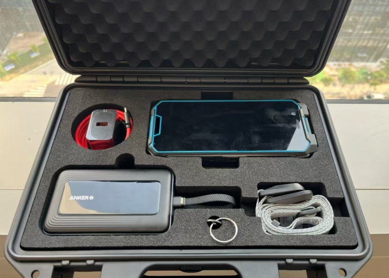 KEDA drone detector kit, Anker power bank, detector accessories