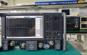 Advanced test instrument in Keda's drone jammer R & D lab