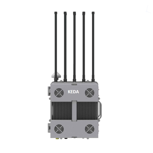 KEDA drone jamming device with multiple antennas
