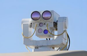Drone signal transmitter with multi - lens design for UAV communication