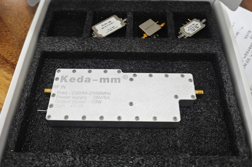 Keda - mm RF power amplifier module for drone jammer development